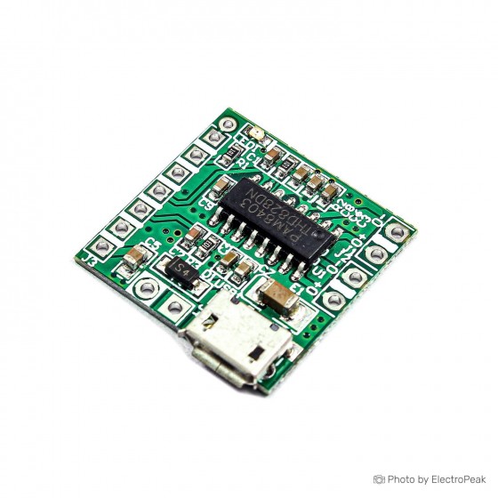 PAM8403 3W Micro USB Amplifier Module