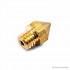 Extruder Brass Nozzle - 0.4mm (for 3D Printers) - Pack of 5
