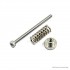 3D Printer Bed Levelling M3 Screw, Spring and Knob - Pack of 2
