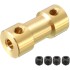 Brass Shaft Coupling - Pack of 5