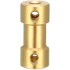 Brass Shaft Coupling - Pack of 5