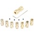 Brass Shaft Coupling - Pack of 5