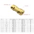 Brass Shaft Coupling - Pack of 5