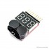 1-8S Lipo Battery Voltage Tester / Low Voltage Buzzer Alarm
