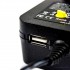 Adjustable Voltage Power Supply Adapter - 3-12V, 2A, w/ USB Port