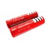 UItraFire 18650 Lithium Battery 6800mAh - Pack of 2