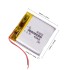 3.7V 320mAh Lithium Polymer Li-Po Battery, 4x30x30mm