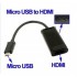 MHL Micro USB to HDMI Adapter Converter Cable for Cell Phones & Tablets