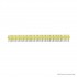 1x40 Pin Male Header - 2.54mm Pitch (Yellow) - Pack of 20