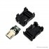 Micro USB 2Pin Male Plug (with Plastic Cover)
