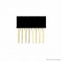 1x8 Pin Female Long Header - 2.54mm Pitch - Pack of 10