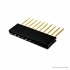 1x10 Pin Female Long Header - 2.54mm Pitch - Pack of 10