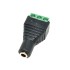 Male/Female AUX to Green Screw Terminal - Pack of 2