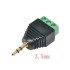 Male/Female AUX to Green Screw Terminal - Pack of 2