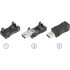 Mini USB 5Pin Male Plug (with Plastic Cover) - Pack of 10