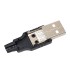 USB 4 Pin Plug (with Plastic Cover) - Pack of 10