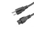 Power Cord C5 Plum Blossom - Pack of 2