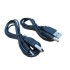 USB Male to DC 1.35mm x 3.5mm Male Plug Power Cable - Pack of 2