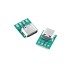 Type-C USB2 Female to DIP 4-Pin Adapter Breakout Board - Pack of 20