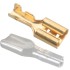 Brass Crimp Terminals with Insulated Sleeves - Pack of 20