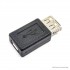USB A Female to Micro USB Female Adapter