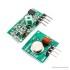 315/433 MHz RF Transmitter & Receiver Module Kit