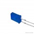 2x5x7mm Rectangular Head LED Blue
