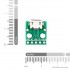 Micro USB Female to DIP 5-Pin Adapter Breakout Board - Pack of 10