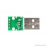 USB Male to 4P DIP Adapter Breakout Board