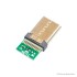 USB3.1 Type-C Male Plug with PCB Breakout Board - Pack of 5