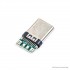 USB3.1 Type-C Male Plug with PCB Breakout Board - Pack of 2