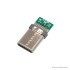 USB3.1 Type-C Male Plug with PCB Breakout Board - Pack of 5