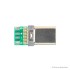 USB3.1 Type-C Male Plug with PCB Breakout Board - Pack of 5