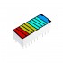 10 Segment 4 Color Battery Light Bar Graph LED Display