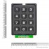 4x3 Membrane Matrix Keypad Module