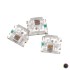 WS2812B 1615 RGB Transparent LEDs - Pack of 100