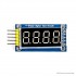 74HC59 4-Digit 7-Segment Display Module