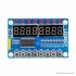 TM1638 8-Digit 7-Segments with 8 Push Buttons