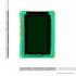 3.2inch 128x64 Graphical LCD Display - Green Backlight