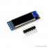 0.91inch 128x32 I2C OLED Display Module - One Color