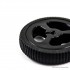Rubber Wheel for N20 Geared Motor - 34x7mm - Pack of 2
