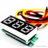 0.28" DC 0-100V 3-Wire Digital Voltmeter Display Module - Yellow