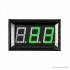 0.56" 4.5-30V DC LED Digital Voltmeter - Green