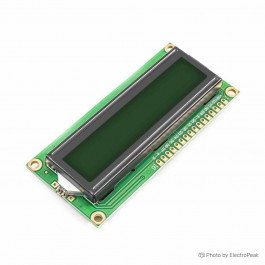 1602 16x2 Character LCD Display Module- Green Backlight